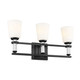 Kichler - 55147BK - Three Light Bath - Rosalind - Black