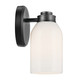 Shae One Light Wall Sconce (55200BK)