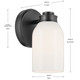 Shae One Light Wall Sconce (55200BK)