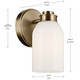 Shae One Light Wall Sconce (55200CPZ)