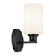Gioe One Light Wall Sconce (55224BK)
