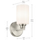 Gioe One Light Wall Sconce (55224NI)