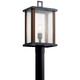 Kichler - 59019BK - One Light Outdoor Post Mount - Marimount - Black Kichler - 59019BK - One Light Outdoor Post Mount - Marimount - Black