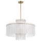 Cyan - 11631 - Nine Light Chandelier - Othello - Aged Brass