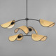Bonnet Six Light Chandelier (12636NABK)