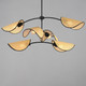 Bonnet Six Light Chandelier (12636NABK)