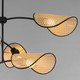 Bonnet Six Light Chandelier (12636NABK)