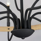 Franklin Nine Light Chandelier (14449DWBK)