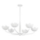 Troy Lighting - F2040-GSW - Six Light Chandelier - Arcata - Gesso White
