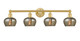 Innovations - 616-4W-SG-G96 - Four Light Bath Vanity - Edison - Satin Gold