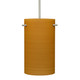 Besa - 1JT-4005OK-SN - One Light Pendant - Besa Tamburo 5 Pendant - Black