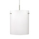 Besa - 1JT-400607-SN - One Light Pendant - Besa Tamburo 8 Pendant - Black