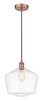 manufacturer_finish:Antique Copper|manufacturer_glass:Clear Cindyrella 12|light_output:220.00lm|color_temperature:2200K|cri:99