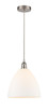 manufacturer_finish:Brushed Satin Nickel|manufacturer_glass:Matte White Bristol 12|light_output:220.00lm|color_temperature:2200K|cri:99