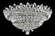 Allegri - 020541-010-FR001 - Nine Light Flush Mount - Belluno - Chrome