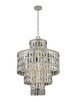 Allegri - 033251-014-FR001 - 13 Light Pendant - Kasturi - Silver