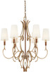 Magnolia Manor Six Light Chandelier (N6557-690)