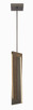 George Kovacs - P1642-895-L - LED Mini Pendant - Intersezioni - Midnight Iron And Faux Walnut George Kovacs - P1642-895-L - LED Mini Pendant - Intersezioni - Midnight Iron And Faux Walnut
