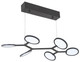 George Kovacs - P1951-66A-L - LED Pendant - Bandalore - Coal Black George Kovacs - P1951-66A-L - LED Pendant - Bandalore - Coal Black