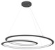 George Kovacs - P1972-066-L - LED Pendant - Infinite - Coal Black George Kovacs - P1972-066-L - LED Pendant - Infinite - Coal Black