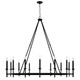 Capital Lighting - 445202IH - 16 Light Chandelier - Ogden - Brushed Black Iron