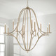 Claire 12 Light Chandelier (450001BS) Claire 12 Light Chandelier (450001BS)