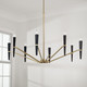 Enzo Eight Light Chandelier (453881AB)