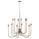 Marley 12 Light Chandelier (456801MZ)