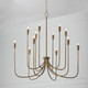 Marley 12 Light Chandelier (456801MZ)