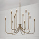 Marley 12 Light Chandelier (456801MZ)