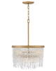 Fredrick Ramond - FR41493BNG - LED Convertible Semi-Flush Mount - Rubina - Burnished Gold