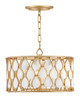 Fredrick Ramond - FR41503PI - LED Convertible Semi-Flush Mount - Estie - Piastra Gold
