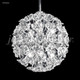 James R. Moder - 94950S22 - Six Light Pendant - Tekno Mini - Silver