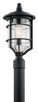 Kichler - 49129DBK - One Light Outdoor Post Mount - Royal Marine - Distressed Black Kichler - 49129DBK - One Light Outdoor Post Mount - Royal Marine - Distressed Black
