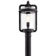 Kichler - 49869WZC - One Light Outdoor Post Mount - Andover - Weathered Zinc Kichler - 49869WZC - One Light Outdoor Post Mount - Andover - Weathered Zinc