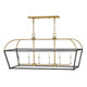 Lark - 84275BK-LCB - LED Linear Chandelier - Tate - Black