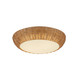 Alora - FM511014RA - Two Light Flush Mount - Merida - Rattan Alora - FM511014RA - Two Light Flush Mount - Merida - Rattan