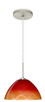 Besa - 1JT-4201SL-SN - One Light Pendant - Tessa - Satin Nickel