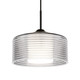 Besa - 1JT-BELUCL-BK - One Light Pendant - Besa Belu Pendant - Black