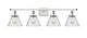 Innovations - 916-4W-WPC-G44 - Four Light Bath Vanity - Ballston Urban - White Polished Chrome