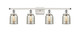 Innovations - 916-4W-WPC-G58 - Four Light Bath Vanity - Ballston Urban - White Polished Chrome