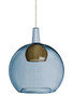 Besa - 1JT-BENJIBLMD-LED-SN - LED Pendant - Benji - Satin Nickel