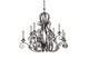 Kalco - 4032PS - 12 Light Chandelier - Ibiza - Pearl Silver