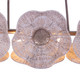 Poppy Five Light Island Pendant (522568PAB)