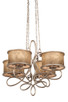 Kalco - 6582SV - 20 Light Chandelier - Whitfield - Aged Silver