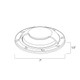 Accessory VLO In-Ground Four-Way Top (16094CBR)