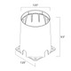 Accessory VLO In-Ground Concrete Pour (16099BK)