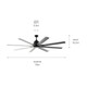 Breda 75"Ceiling Fan (310275SBK)