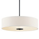 Three Light Pendant/Semi Flush (42121BK)