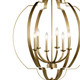 Voleta Six Light Foyer Chandelier (42139NBR)
